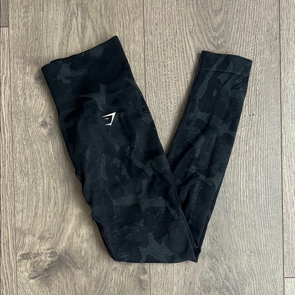 Black Camouflage Leggings